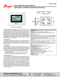 Thumbnail of document Manual - RSME Room Status Monitor